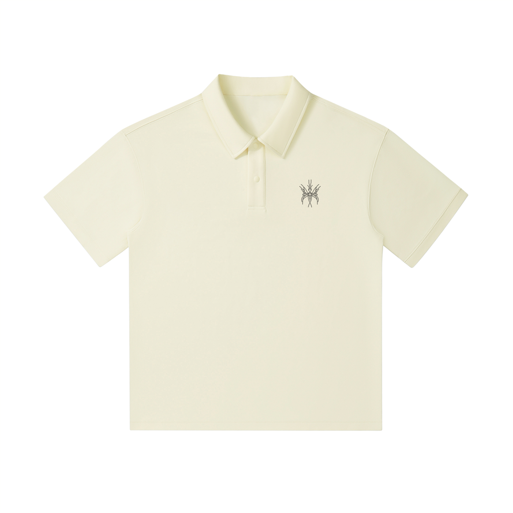 Drop Shoulder Short-Sleeve Polo / Тризуб