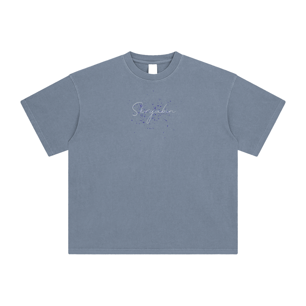 Enzyme Washed T-Shirt / Skryabin