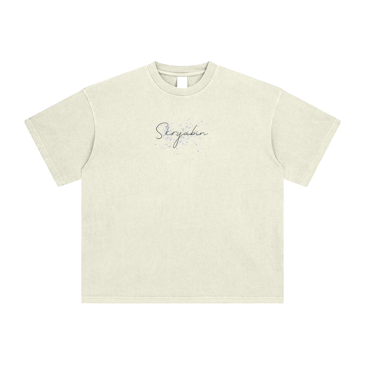 Enzyme Washed T-Shirt / Skryabin