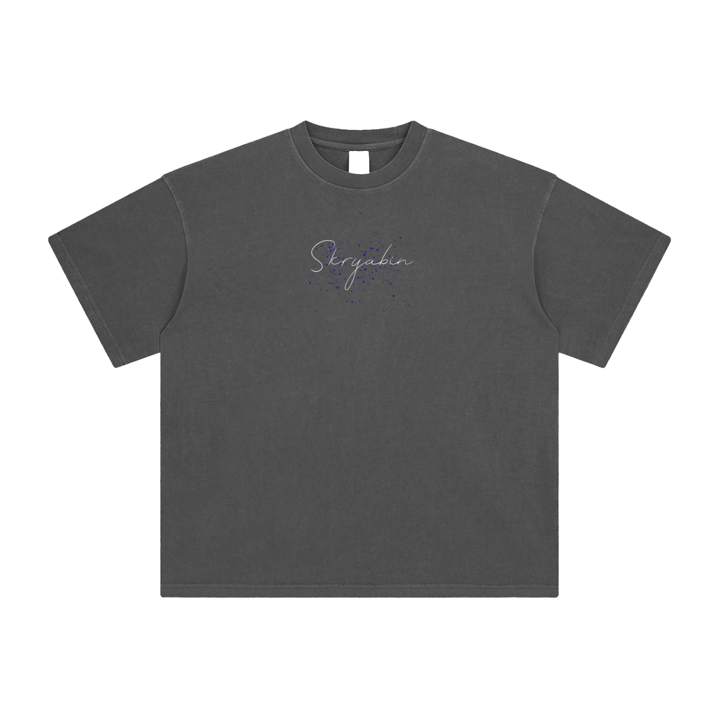 Enzyme Washed T-Shirt / Skryabin