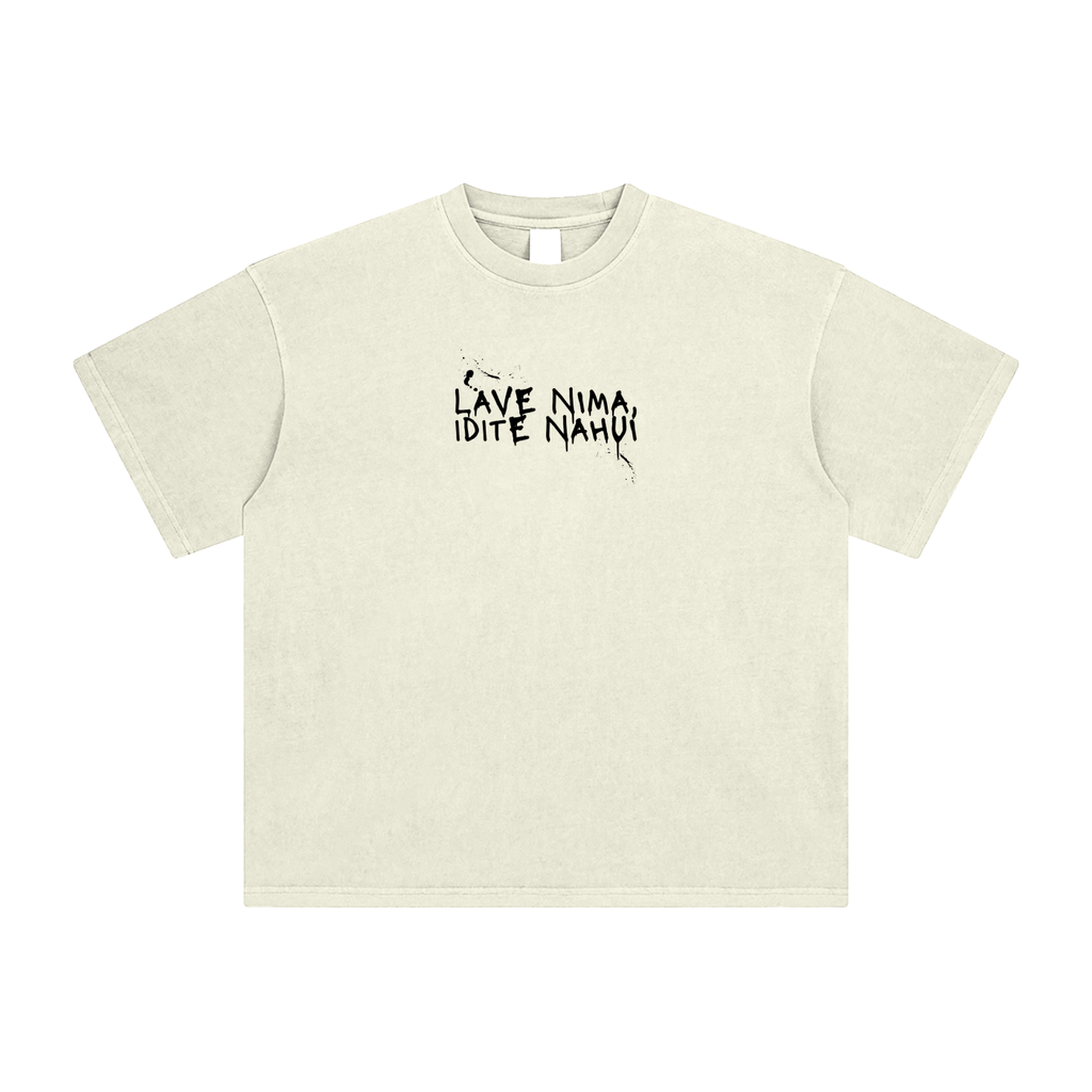 Enzyme Washed T-Shirt