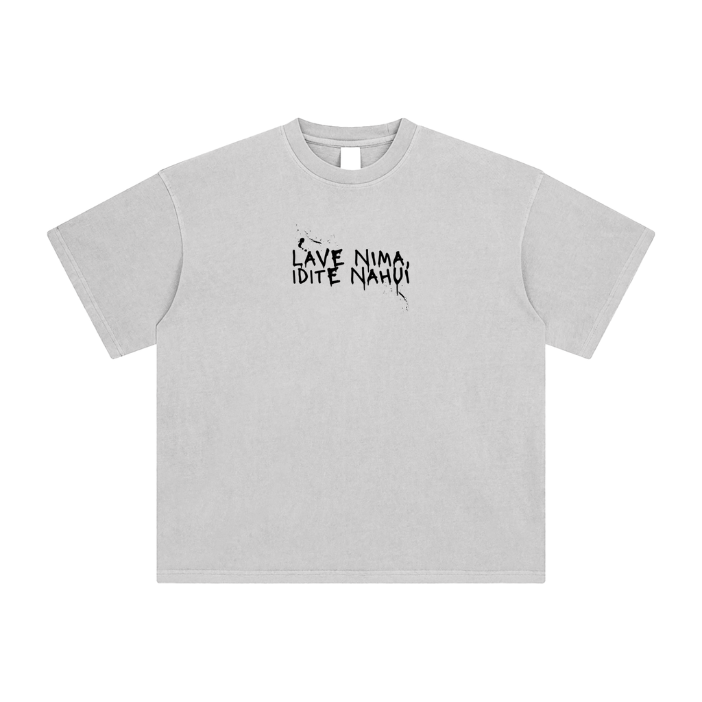 Enzyme Washed T-Shirt