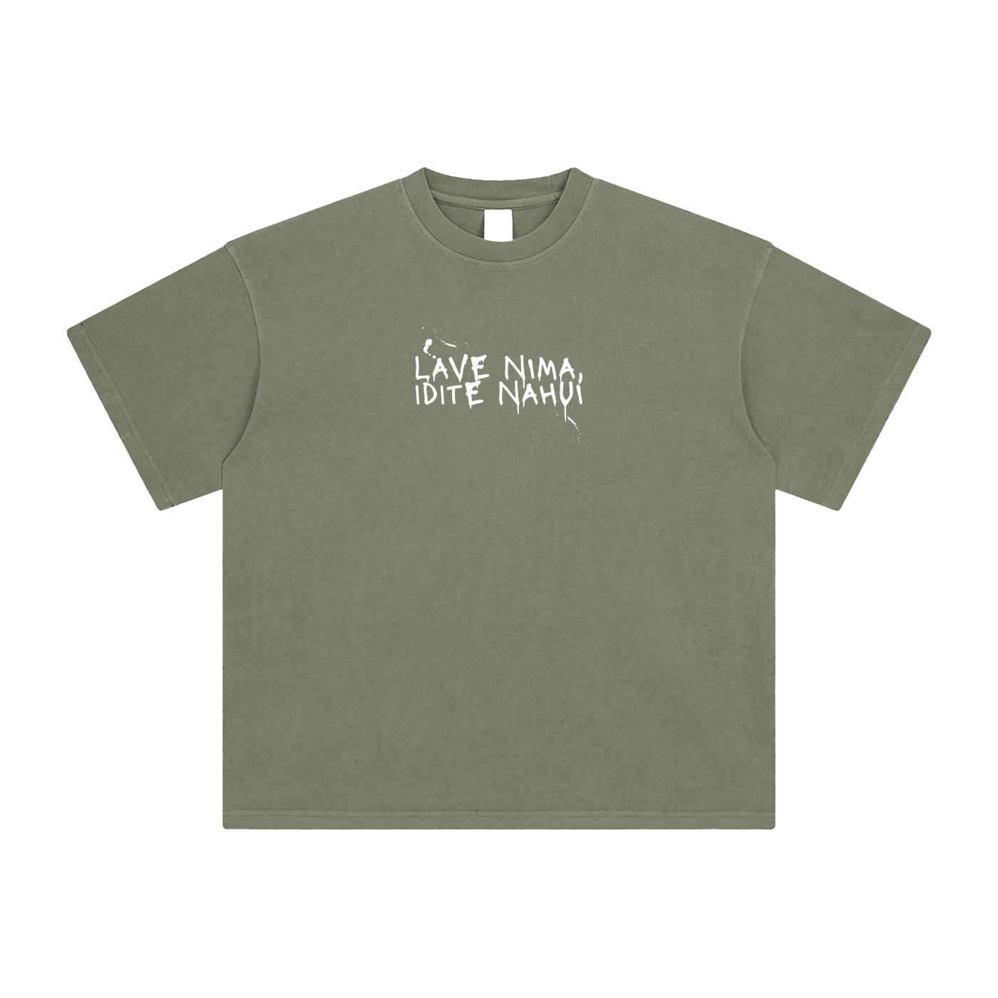 Enzyme Washed T-Shirt