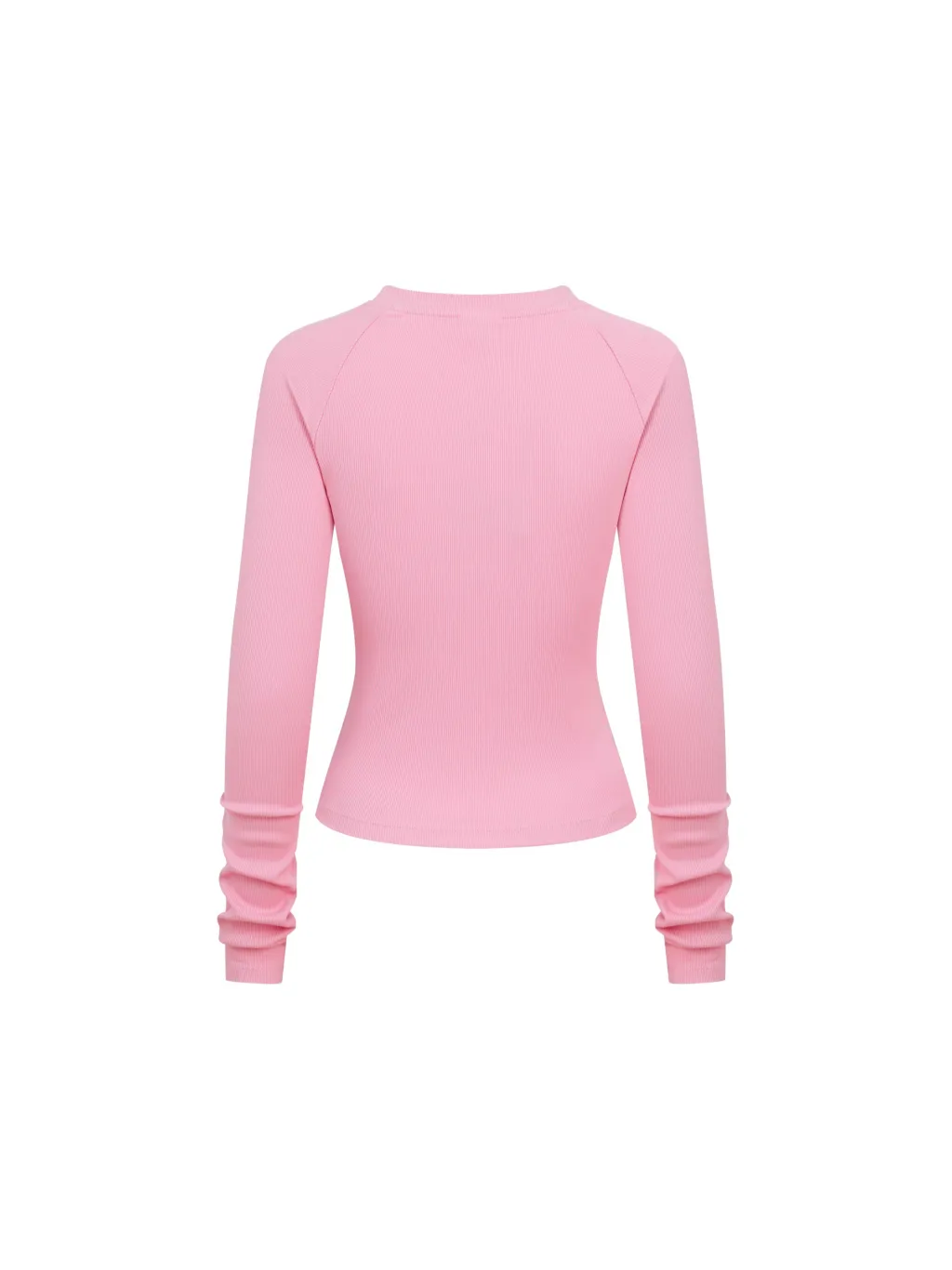 Dyed Washed Raglan Long Sleeve Slim T-Shirt / "І все на світі треба пережити, і кожен фініш — це, по суті, старт."