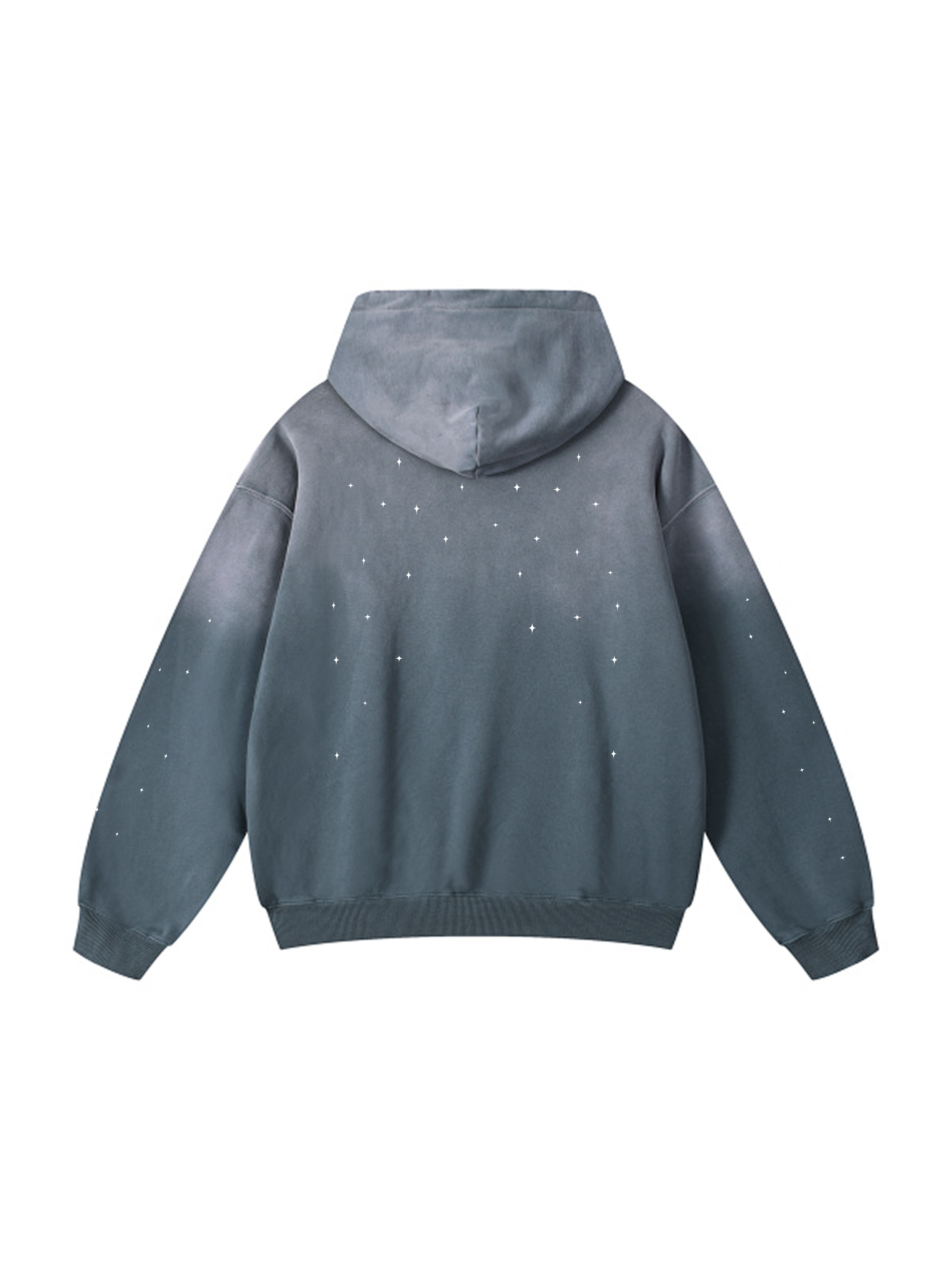 Personalized / Zodiac sign / Heavyweight Sunfade Oversized Hoodie