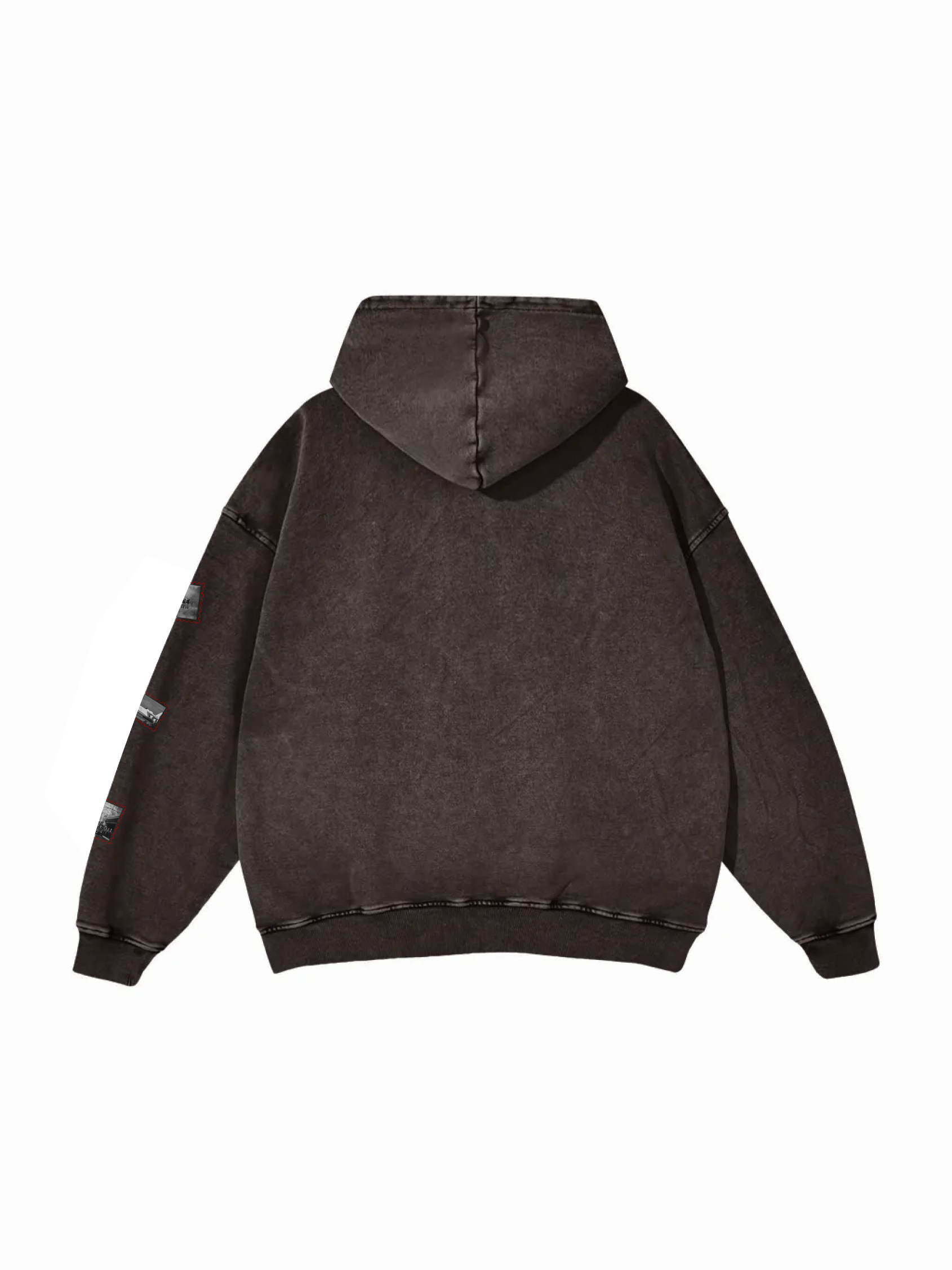 Snow Washed Loose Cotton Hoodie / UA Home