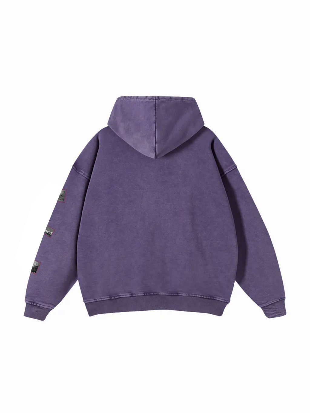 Snow Washed Loose Cotton Hoodie / UA Home