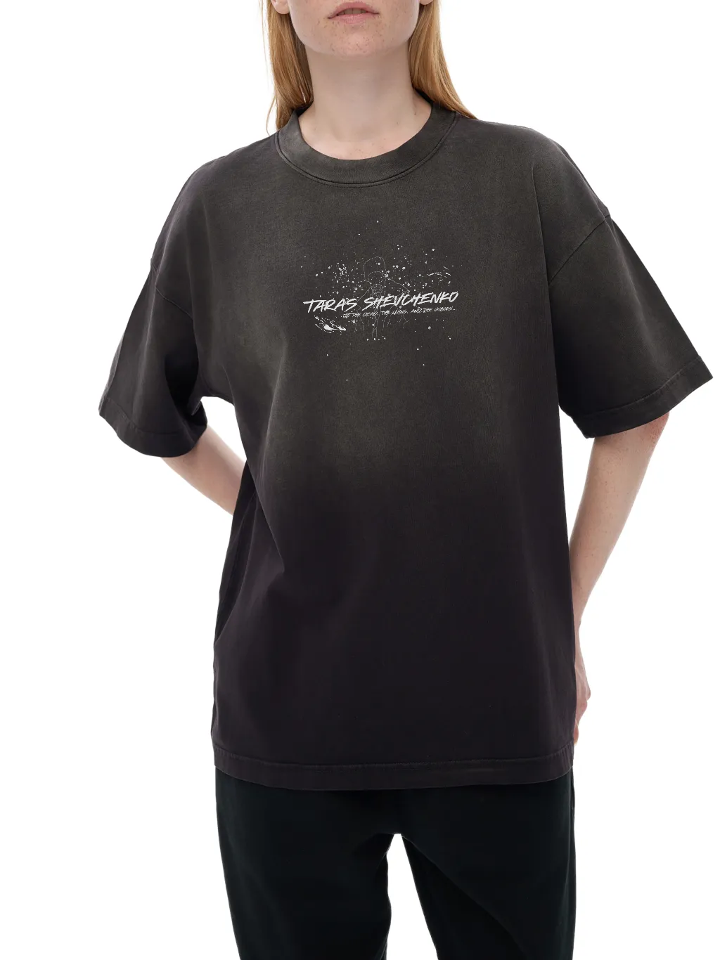 Sunfade Edge Gradient T-Shirt / Taras Shevchenko