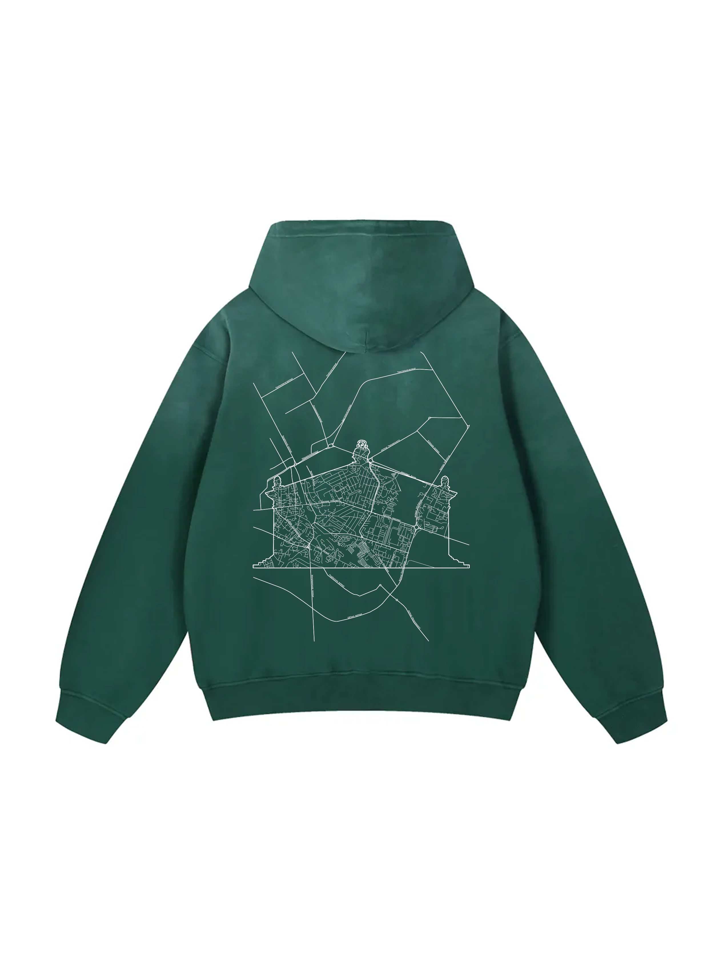 Personalized / Your city / ВІННИЦЯ / Твоє місто / Heavyweight Sunfade Oversized Hoodie