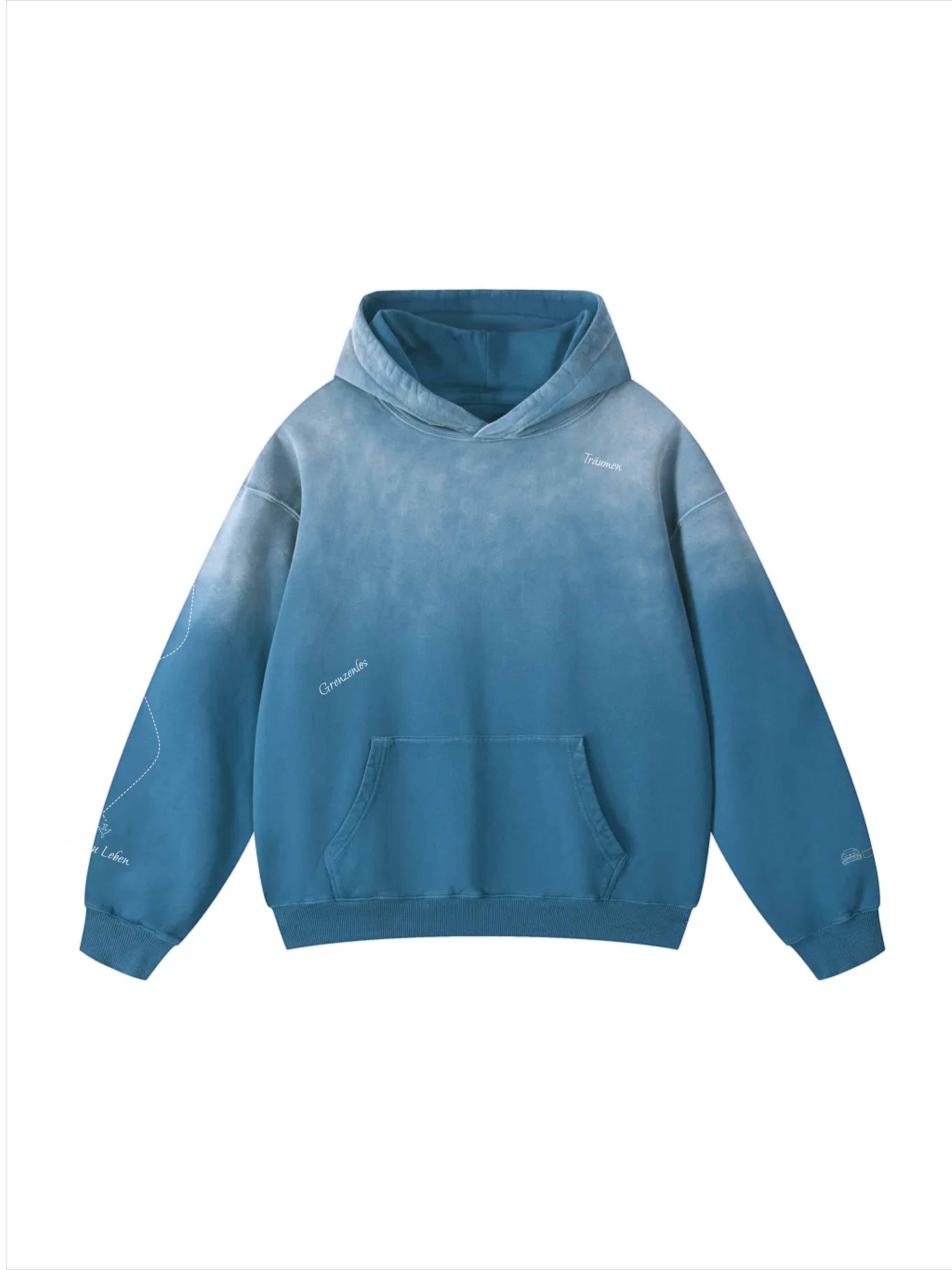 Heavyweight Sunfade Oversized Hoodie / PERSONALLY