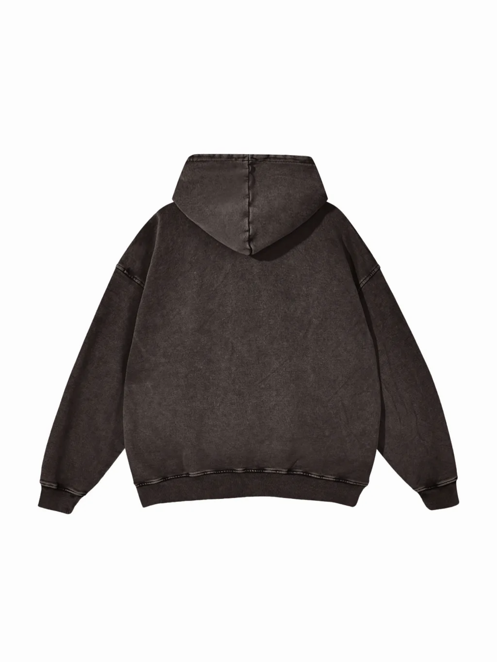 ST / LIMITED / Snow Washed Loose Cotton Hoodie
