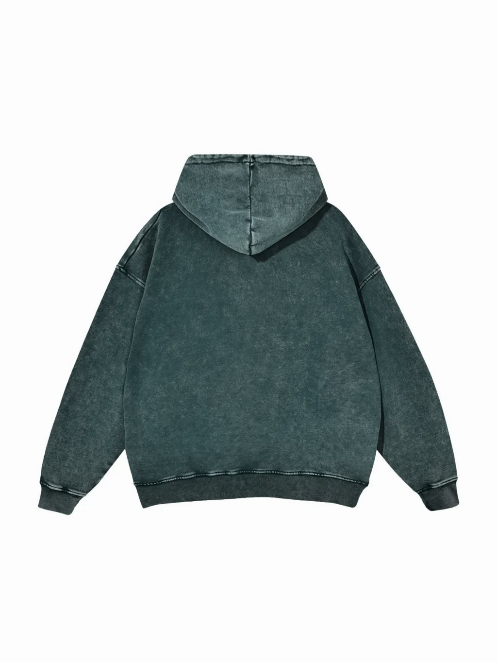 ST / LIMITED / Snow Washed Loose Cotton Hoodie