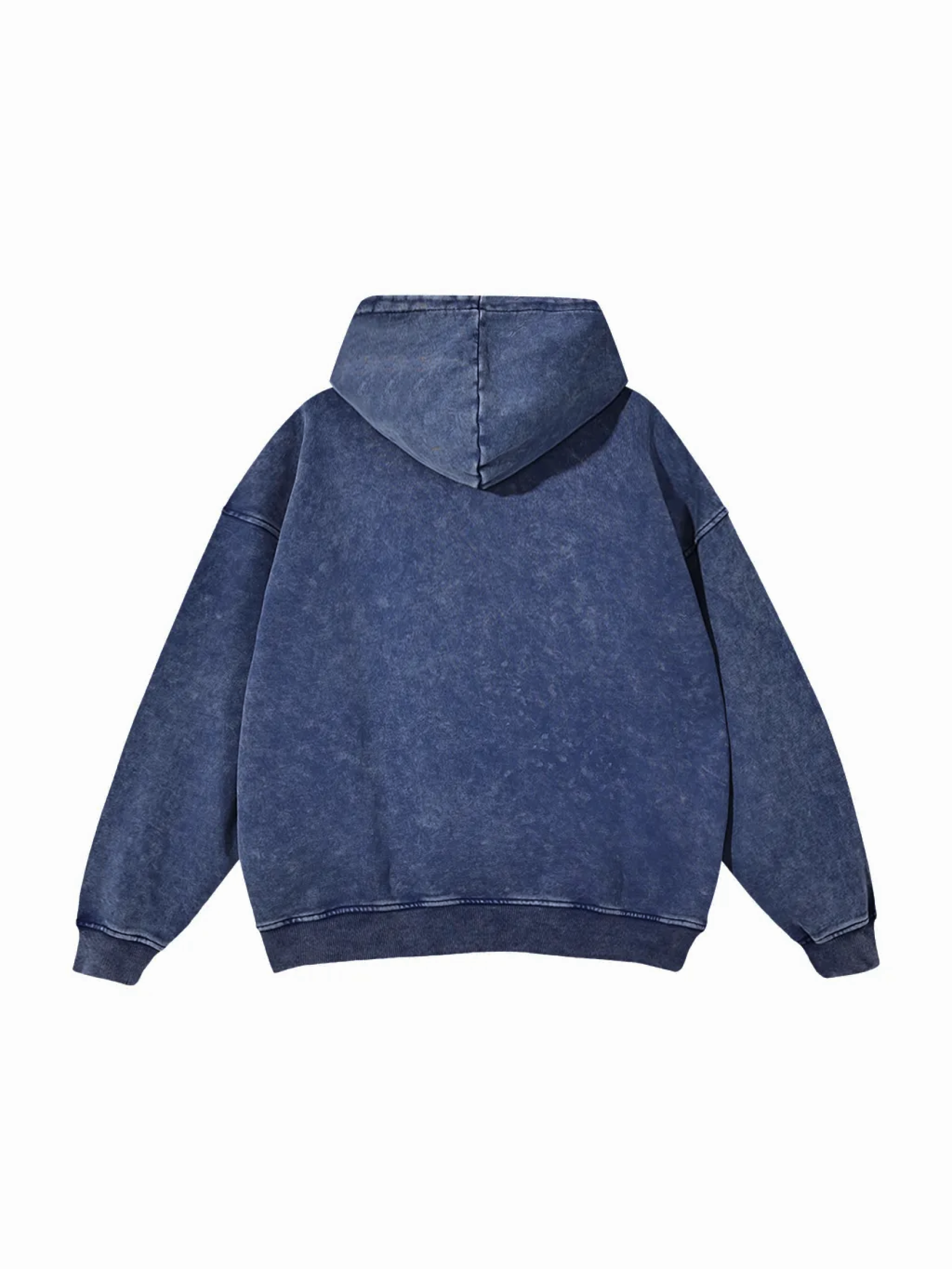 ST / LIMITED / Snow Washed Loose Cotton Hoodie