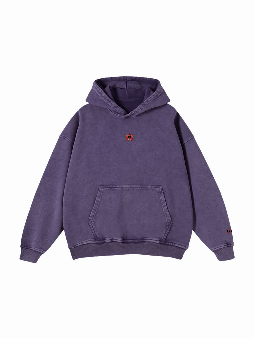 ST / LIMITED / Snow Washed Loose Cotton Hoodie
