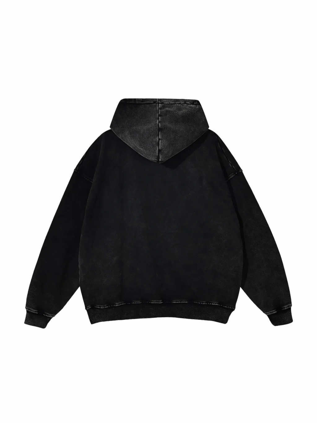 ST / LIMITED / Snow Washed Loose Cotton Hoodie