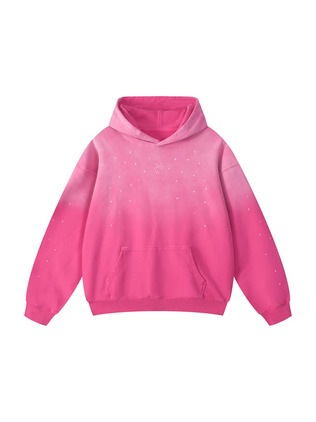 Personalized / Zodiac sign / Heavyweight Sunfade Oversized Hoodie