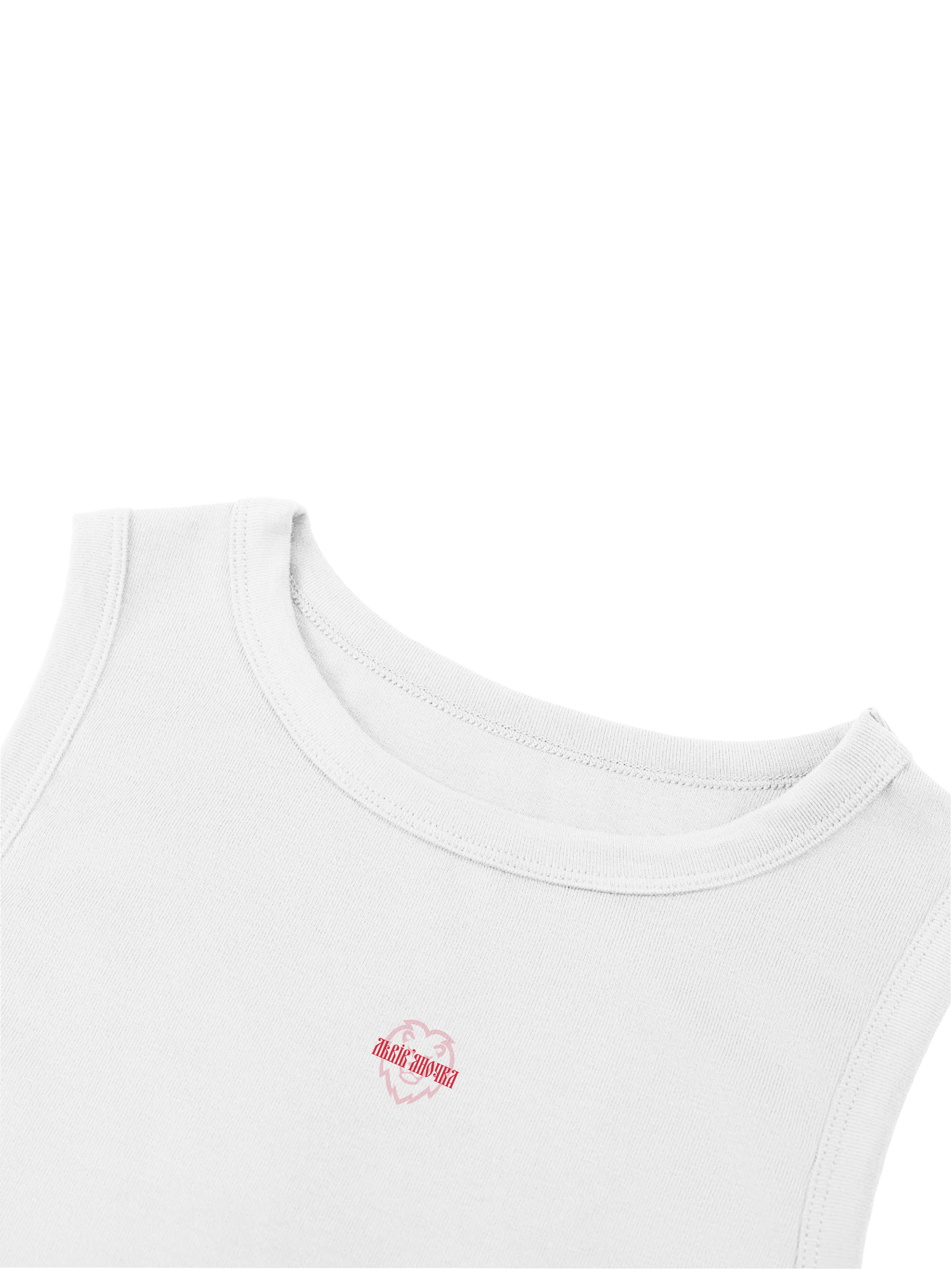 Women's Tight Crewneck Crop Tank Top  / ТВОЄ МІСТО / Custom / Львів'яночка / Your sity
