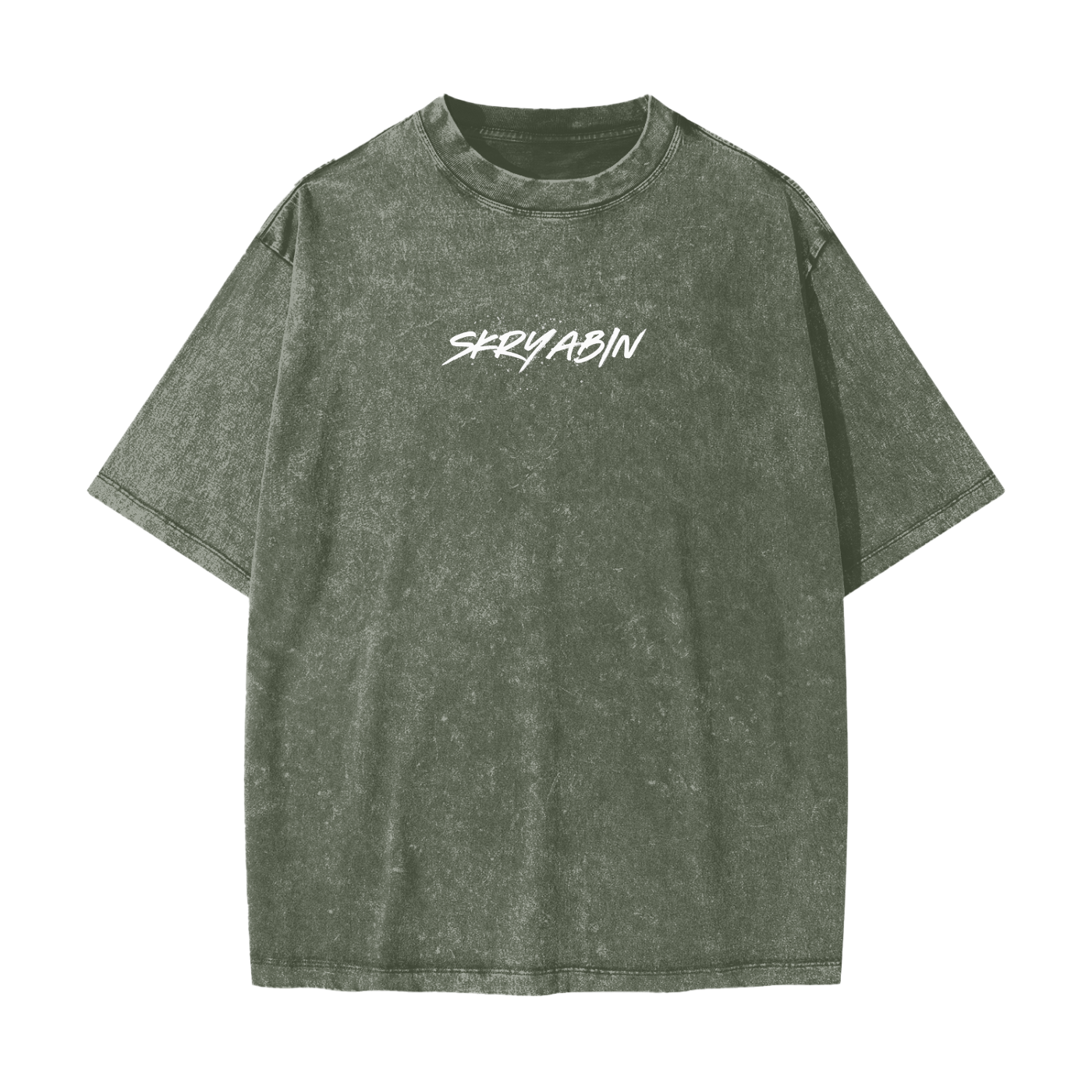 Heavyweight Snow Washed T-Shirt / Skryabin