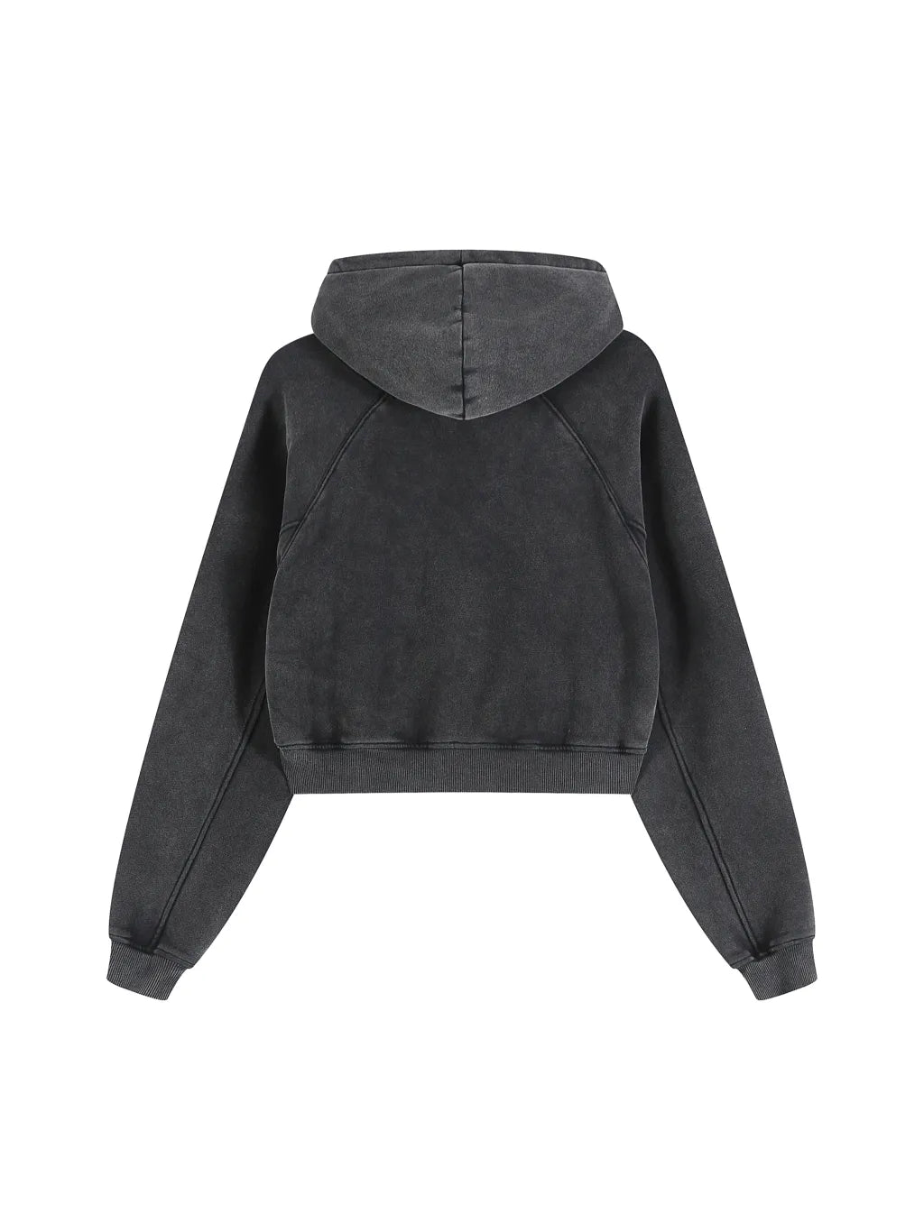 Snow Washed Cropped Hoodie / Якось воно та й буде